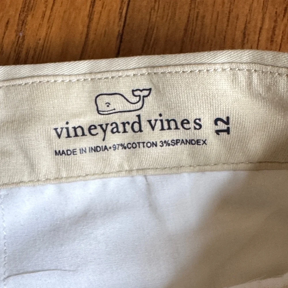 Vineyard Vines  Boys Stretch Breaker Short  size 12 color stone - Picture 5 of 5